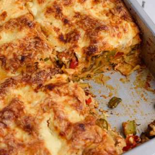 Zucchini And Eggplant Lasagna