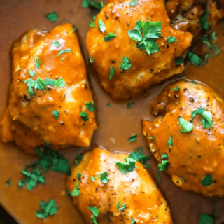 Easy Butter Chicken Thighs