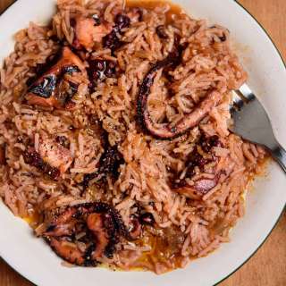 Octopus Rice Greek-Style
