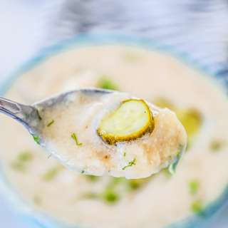 Keto Pickle Soup Recipe
