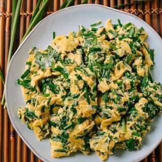 Chinese Chives & Eggs Stir Fry