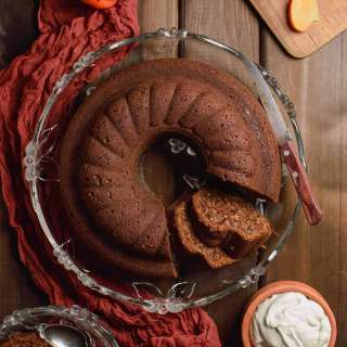 Persimmon Cake (moist and spiced)