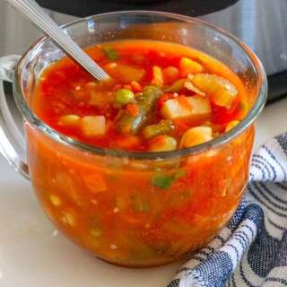 Easy Instant Pot Vegetable Soup