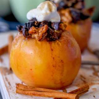 Easy Baked Apples With Figs Recipe