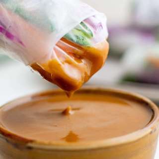 Easy Peanut Dipping Sauce
