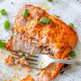 Air Fryer Jerk Salmon Recipe