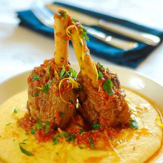 Slow Cooked Lamb Shanks