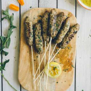 Beef Kofta With Grain Free Tabouli