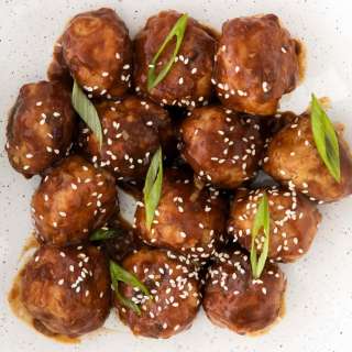 Ginger Sesame Chicken Meatballs Recipe
