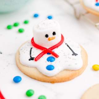 Melted Snowman Cookies Recipe