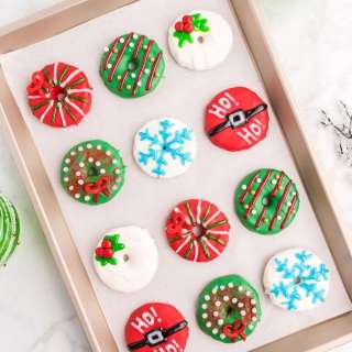 Easy Wreath Christmas Cookies