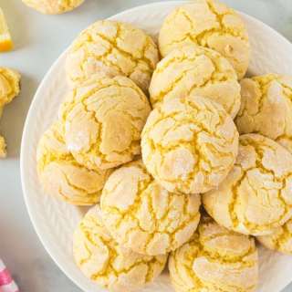 Lemon Cake Mix Cookies