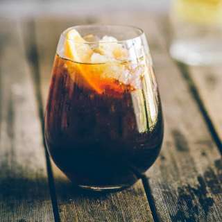 The "Bold Greek"- An Ouzo and Coffee Cocktail