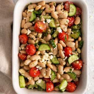 Mediterranean White Bean Salad