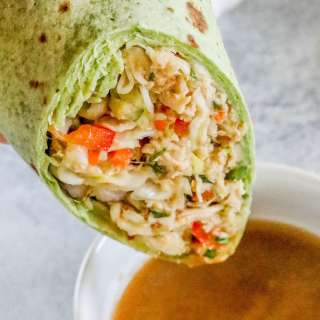 Thai Chicken Salad Wraps