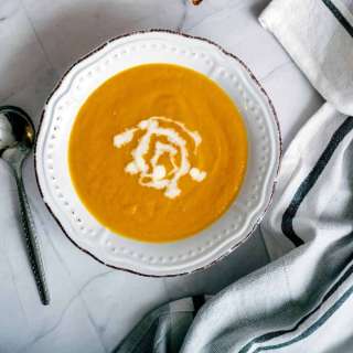 Carrot and Orange Soup (dairy free)