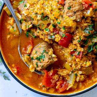 Easy Beef and Lentil Stew