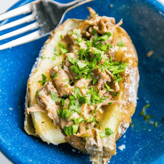 Country Rib Stuffed Potatoes