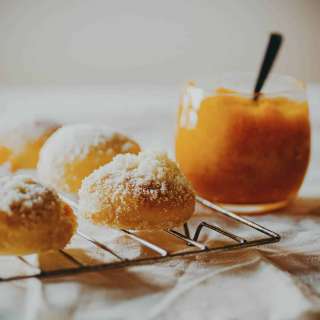 Baked Jam Doughnuts Recipe