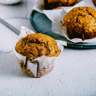 Pumpkin Banana Muffins