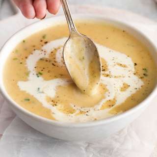 Apple Cheddar Soup