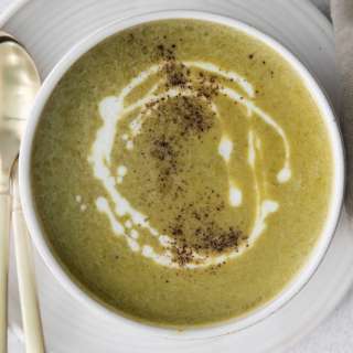 Instant Pot Cream of Asparagus Soup