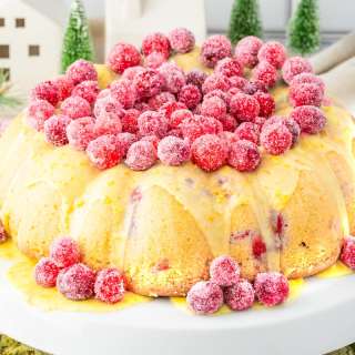 Cranberry Orange Bundt Cake