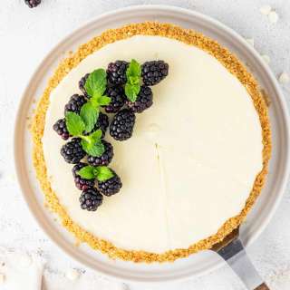 White Chocolate Blackberry Tart