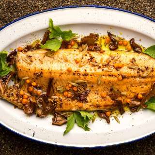 Broiled Trout or Kokanee