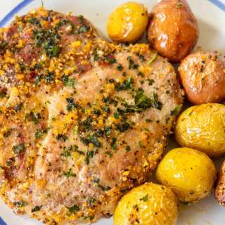 Pork Chops and Potatoes