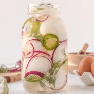 Spicy Pickled Eggs