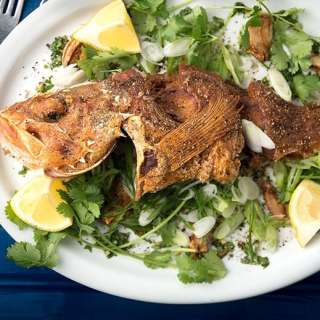 Crispy Fried Fish, Hmong Style