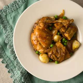 Braised Rabbit with Garlic
