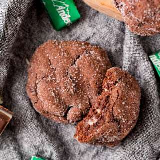Easy Andes Stuffed Cookies