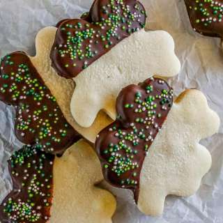 Shamrock Sugar Cookies