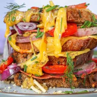 Air Fryer Vegan Melts