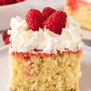 Raspberry Sheet Cake