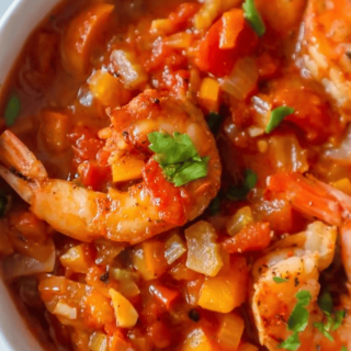 One Pot Shrimp in Creole Sauce
