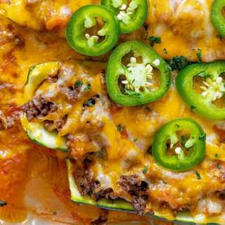 Stuffed Zucchini Boats