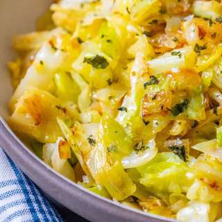 Fried Cabbage and Onions