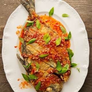 Thai Fried Pomfret