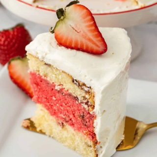 Strawberries and Cream Cake