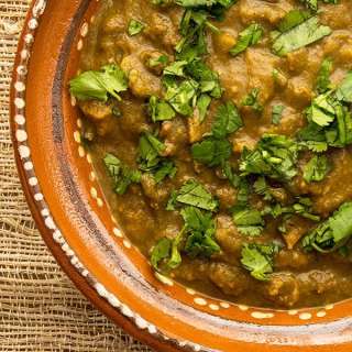 Chicharron en Salsa Verde