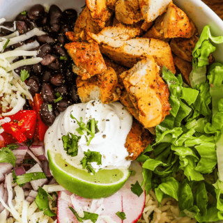 Chicken Burrito Bowls
