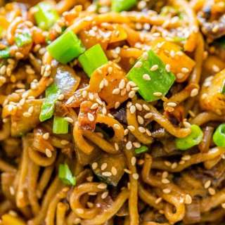 Creamy Tahini Noodles