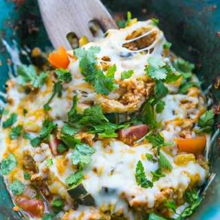 Slow Cooker Chicken Taco Bowls