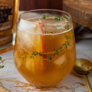 Bourbon Apple Cider Cocktail