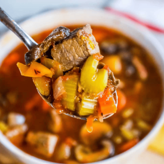 Instant Pot Skinny Steak Soup