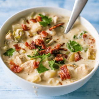 Creamy Bacon Chicken and Potato Chowder