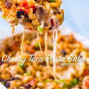 Cheesy Taco Pasta Bake